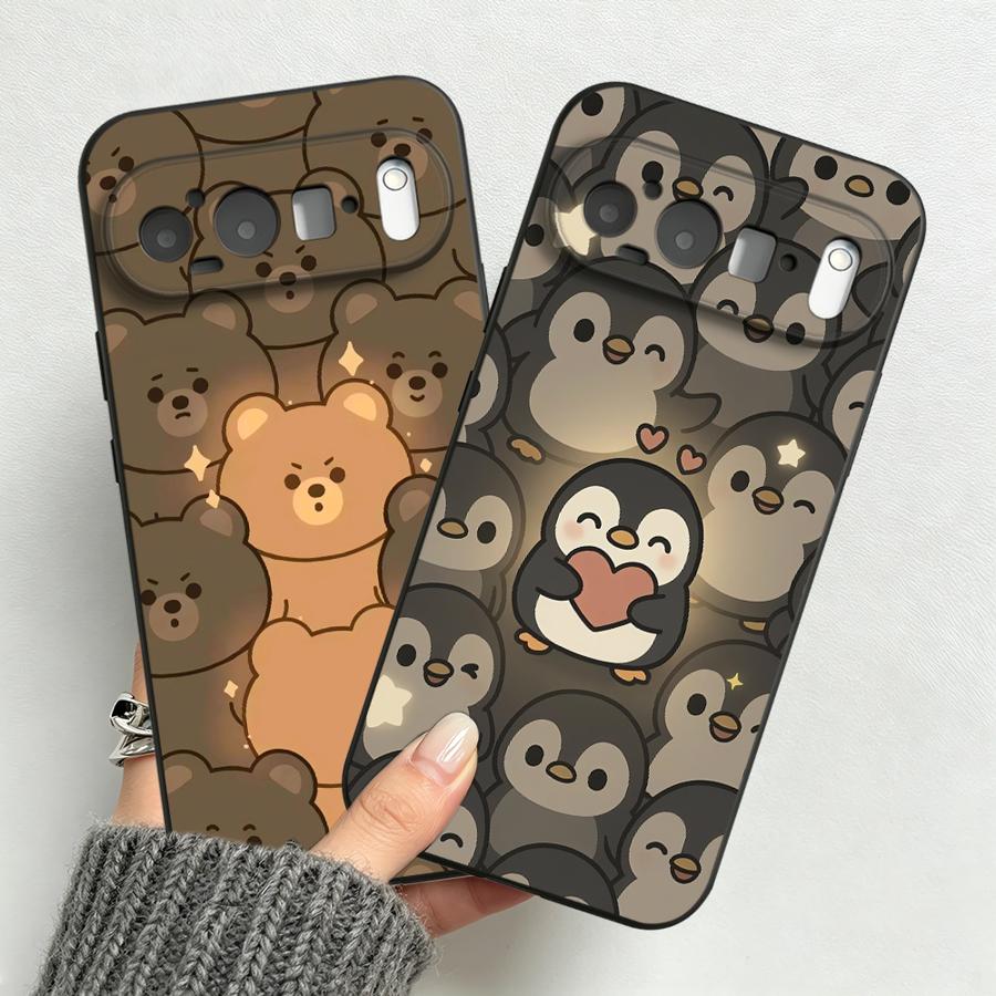 Google Pixel 9 Pro - Casing Penutup Ponsel Funda untuk Google
