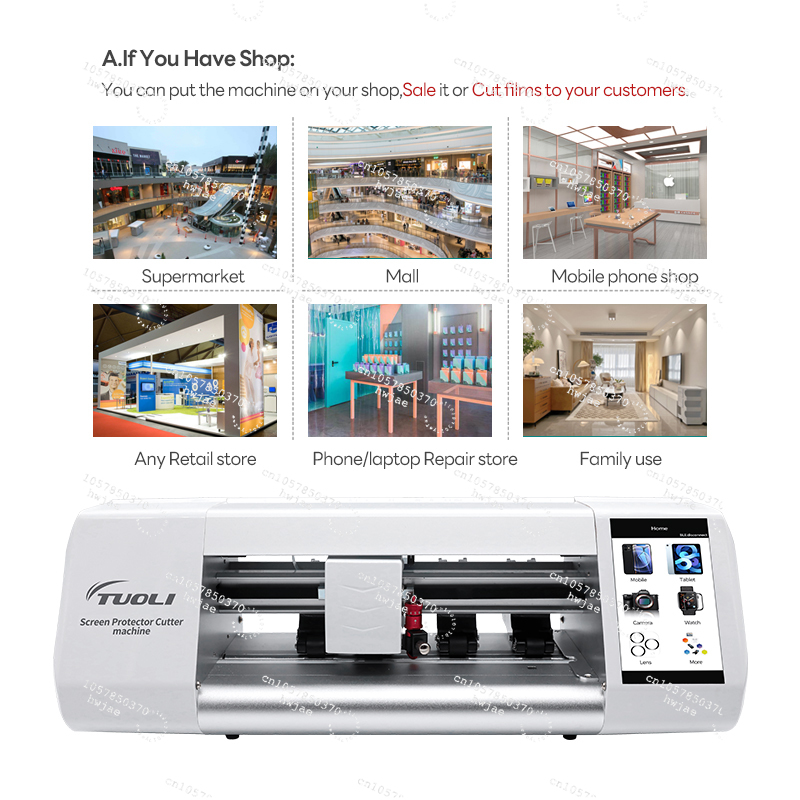 Mesin Pemotong Stiker Belakang - Screen Protector Cutter ulasan dan harga