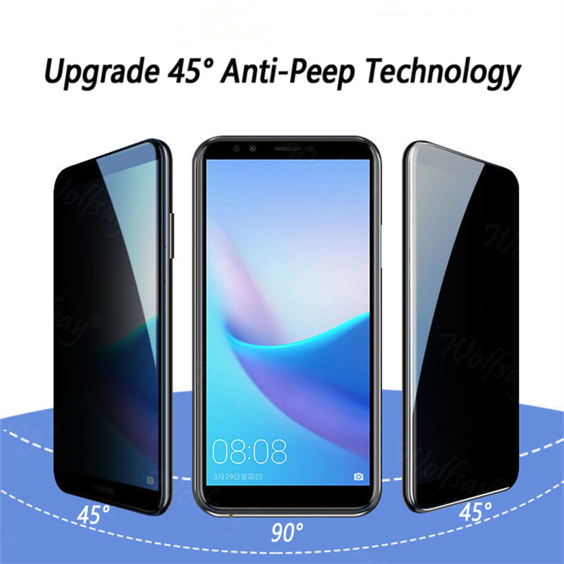 Kaca Tempered Anti-Spy untuk X - Privacy Screen Protector ulasan dan harga