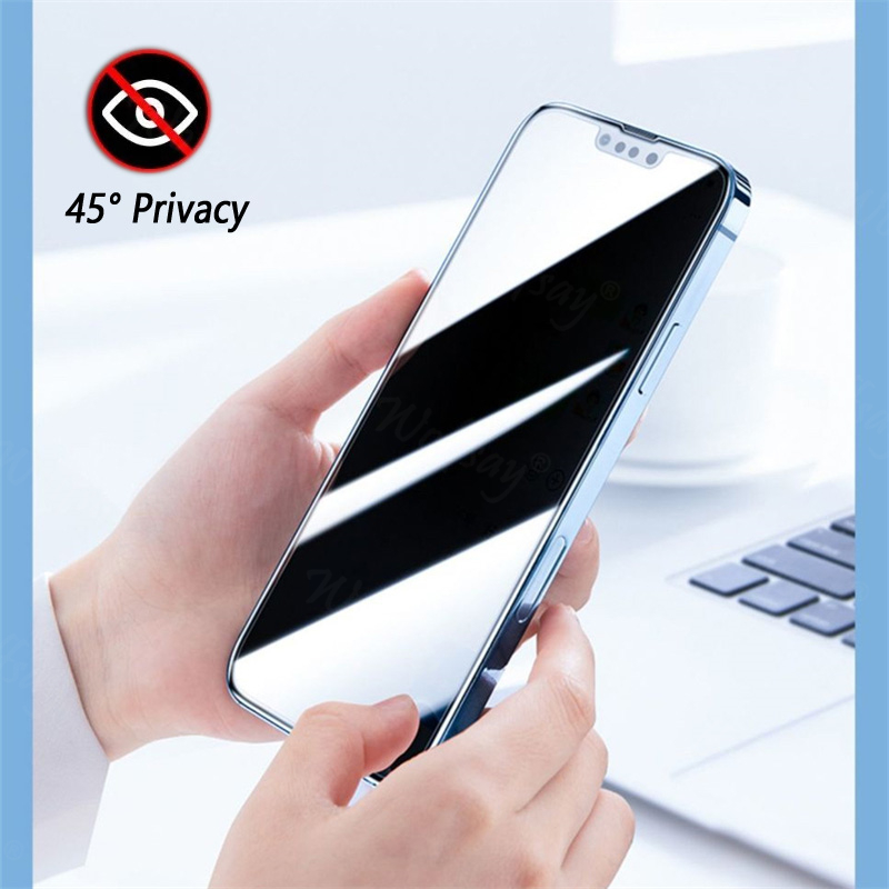 Kaca Tempered Anti-Spy untuk X - Privacy Screen Protector ulasan dan harga