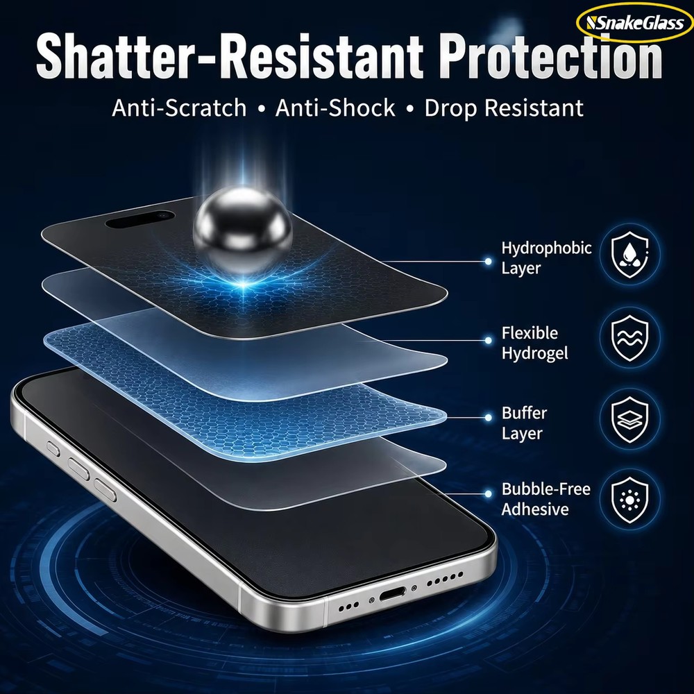 3PCS Film Hydrogel Matte Priva - Matte Anti Glare Screen ulasan dan harga