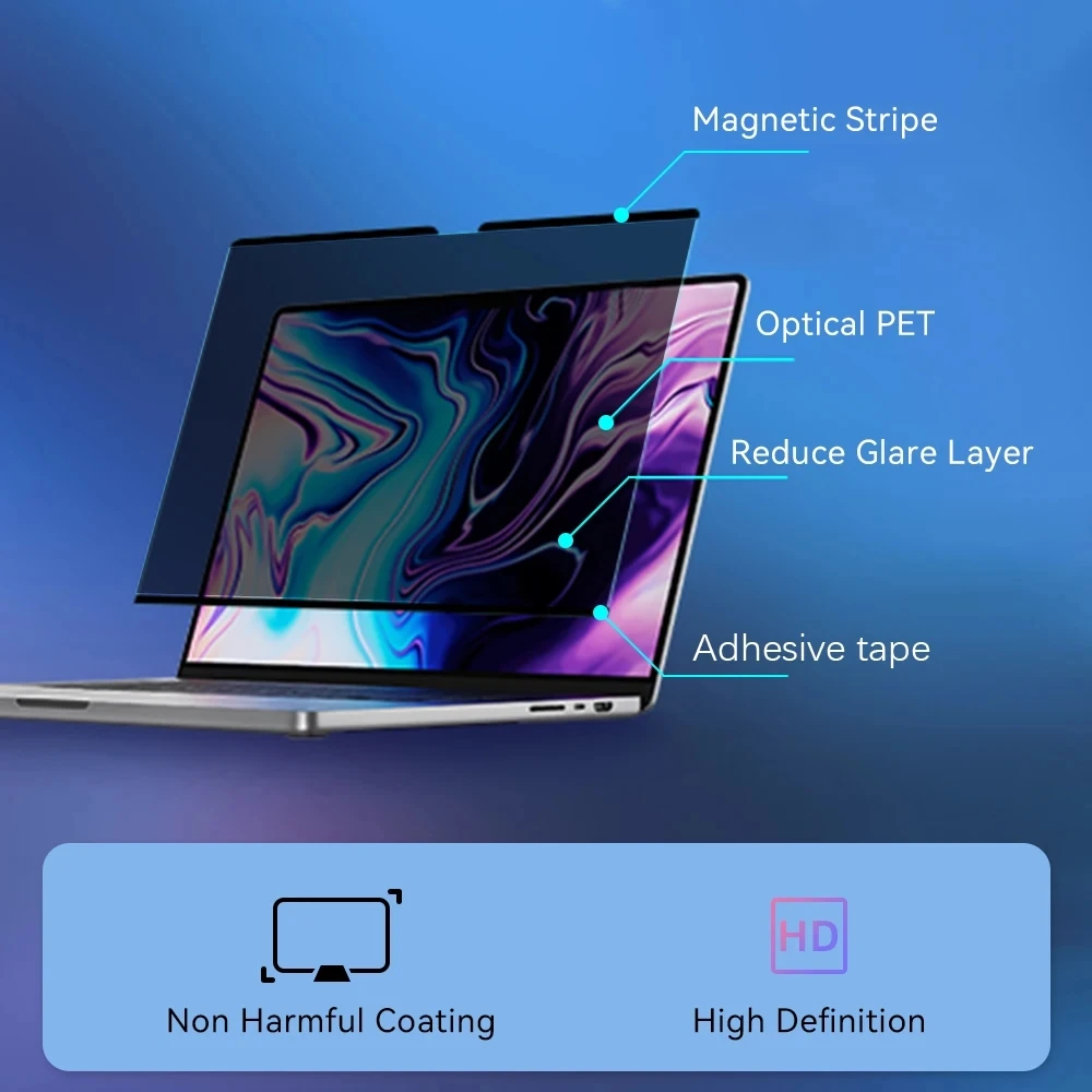 Pelindung layar magnetik Anti  - Privacy Filter 2Pack ulasan dan harga