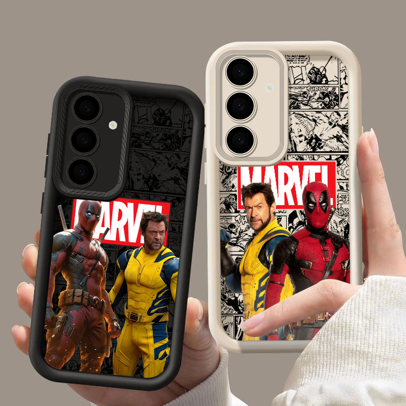 Casing Marvel Deadpool dan Wol - Samsung Galaxy S24 ulasan dan harga