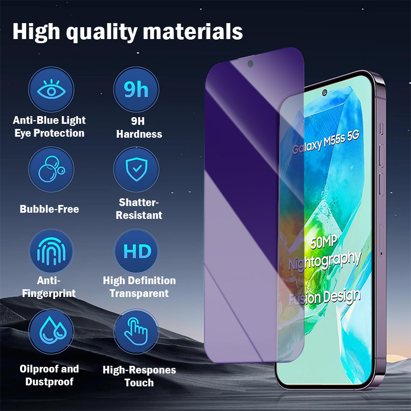 2-4 buah Anti-blue Light Tempe - Anti Blue Light Film ulasan dan harga
