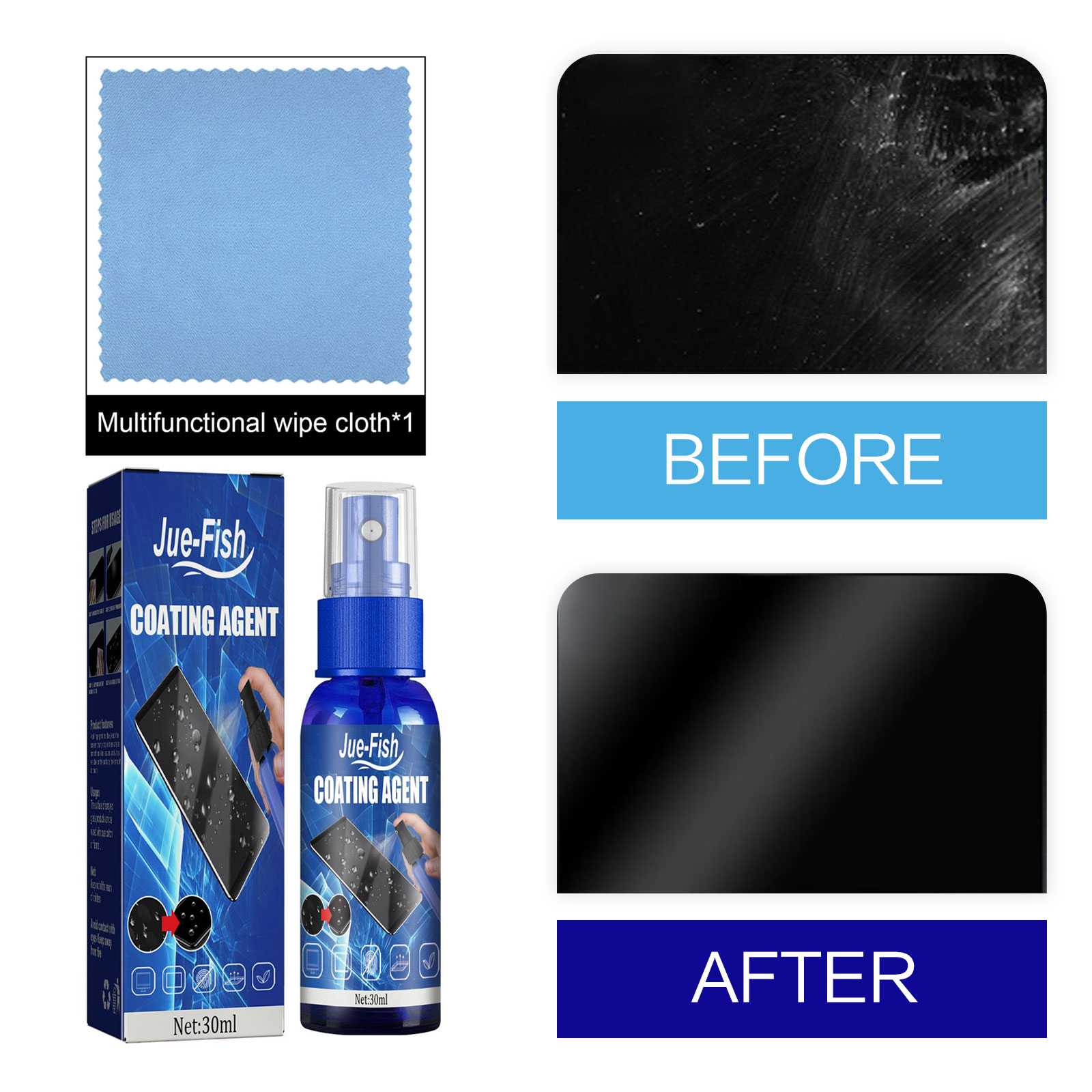 Semprotan Pelindung Layar Cair - Oleophobic Coating Spray ulasan dan harga