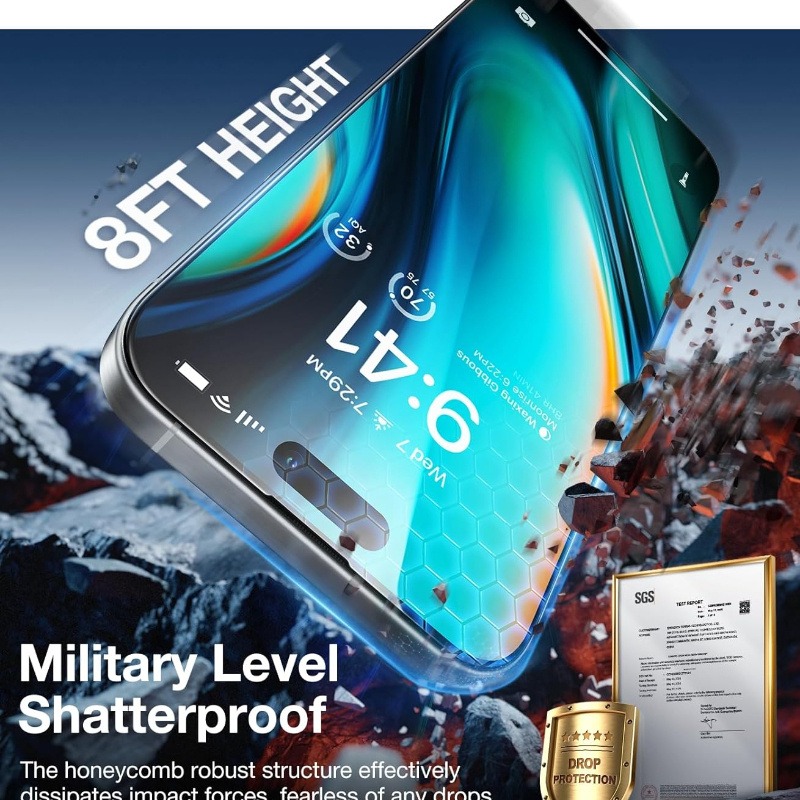 2 pak pelindung layar kaca Tem - Privacy Filter 2Pack ulasan dan harga
