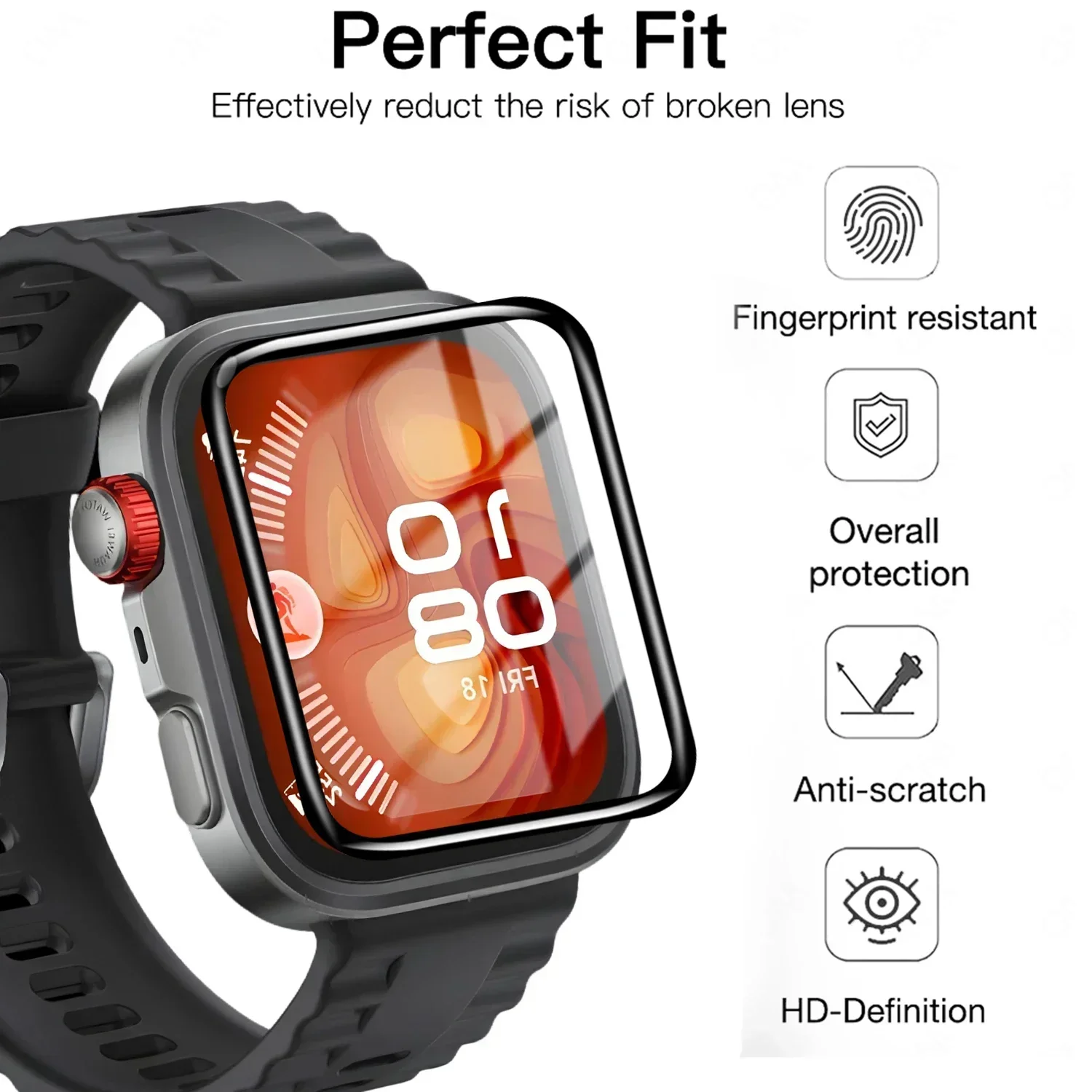 5 Buah Film Tempered untuk Jam - Smartwatch Screen Film ulasan dan harga